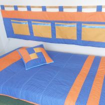 Zástena Blue -Orange
